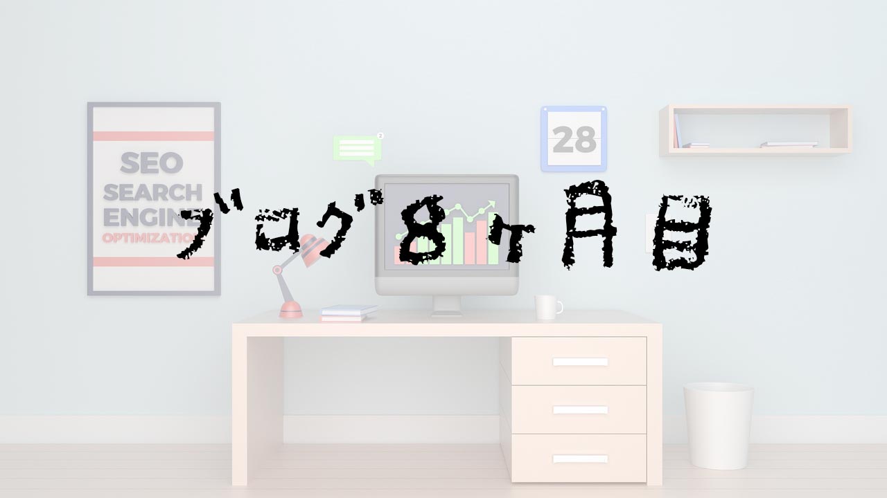 【報告】ブログ始めて８ヶ月のお話【PVが15,000PVに】